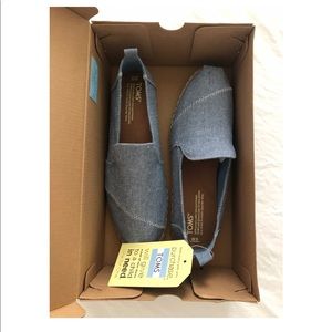 NIB Toms Deconstructed Alpargata Shoe